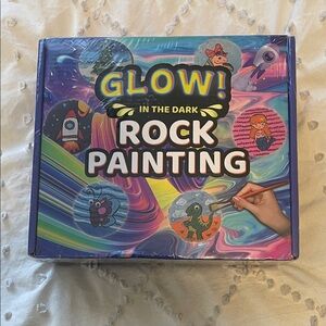 Glow in the Dark Rock Painting Kit new